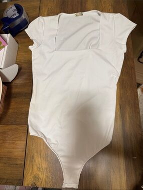 Free people size medium White One-Piece Leotard